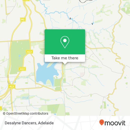 Desalyne Dancers map