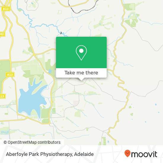Aberfoyle Park Physiotherapy map