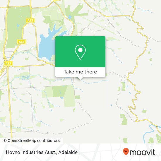 Hovno Industries Aust. map