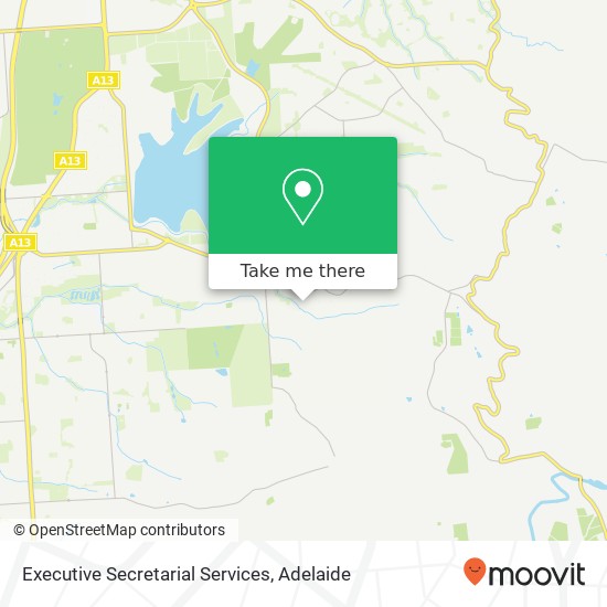 Executive Secretarial Services map