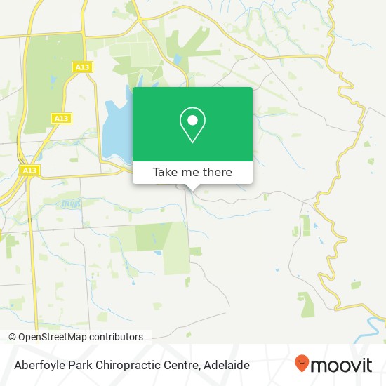 Mapa Aberfoyle Park Chiropractic Centre