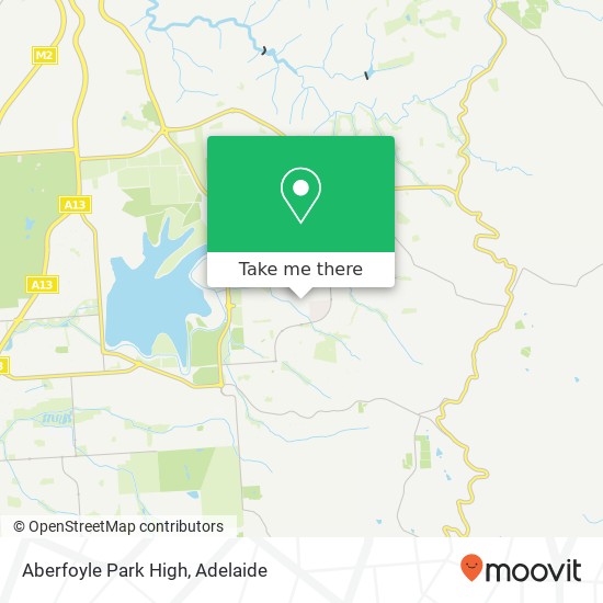 Aberfoyle Park High map