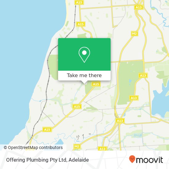 Offering Plumbing Pty Ltd map