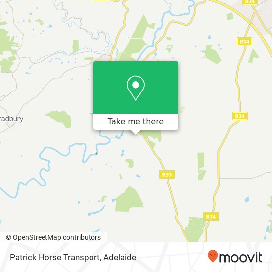 Mapa Patrick Horse Transport