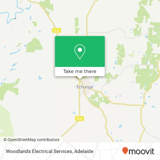 Woodlands Electrical Services map