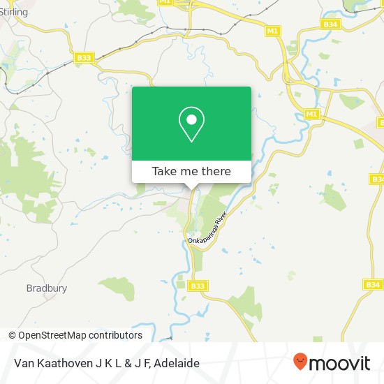 Mapa Van Kaathoven J K L & J F
