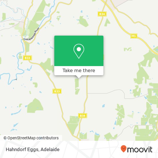 Mapa Hahndorf Eggs