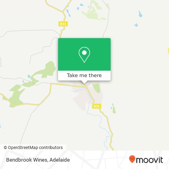 Mapa Bendbrook Wines