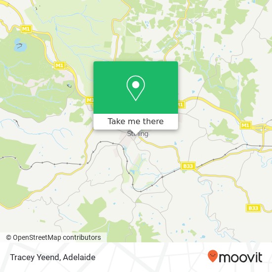 Tracey Yeend map