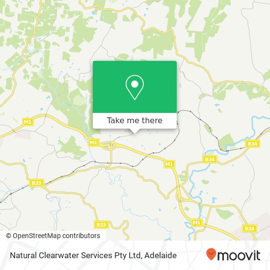 Natural Clearwater Services Pty Ltd map