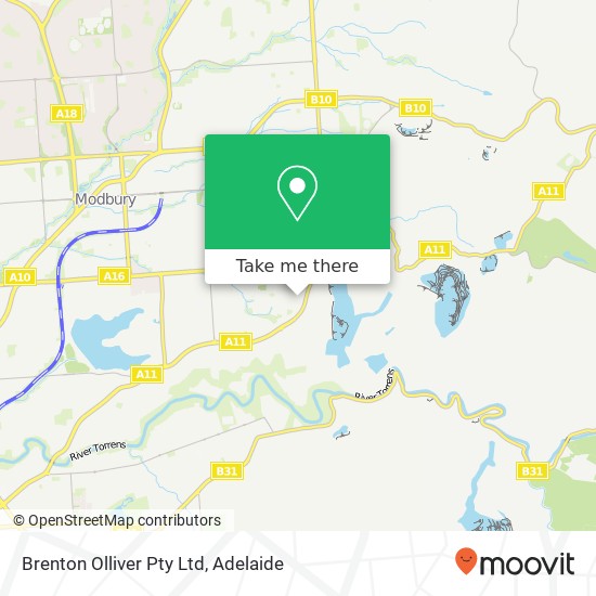 Brenton Olliver Pty Ltd map