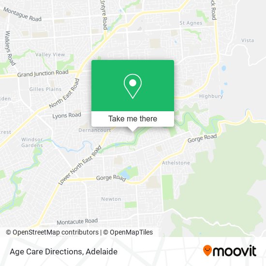 Age Care Directions map