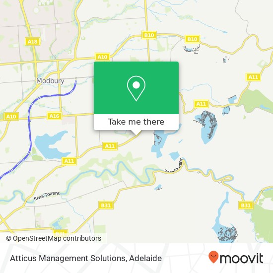 Atticus Management Solutions map
