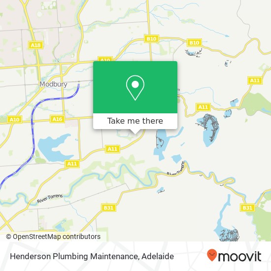 Mapa Henderson Plumbing Maintenance