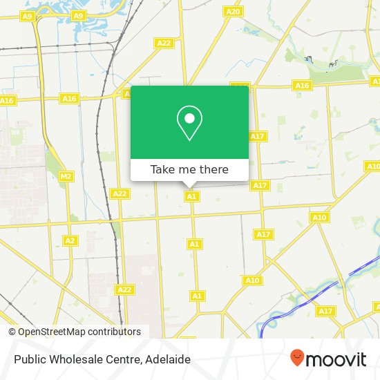 Public Wholesale Centre map