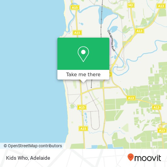 Mapa Kids Who, Seaford SA 5169