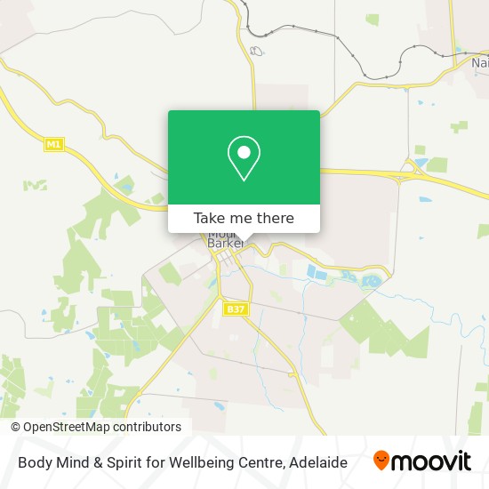 Body Mind & Spirit for Wellbeing Centre map
