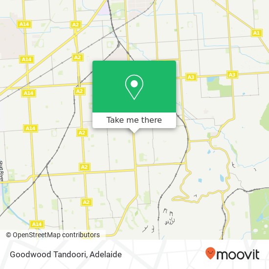 Goodwood Tandoori, 503 Goodwood Rd Colonel Light Gardens SA 5041 map