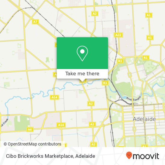 Cibo Brickworks Marketplace, South Rd West Hindmarsh SA 5007 map