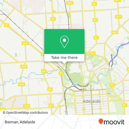 Mapa Beiman, Fifth St Bowden SA 5007