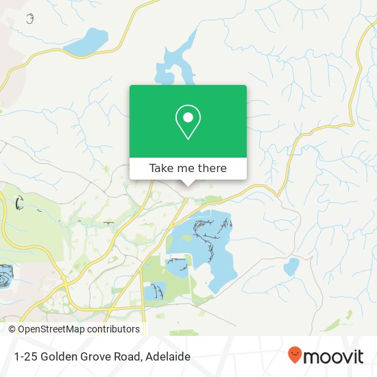 Mapa 1-25 Golden Grove Road