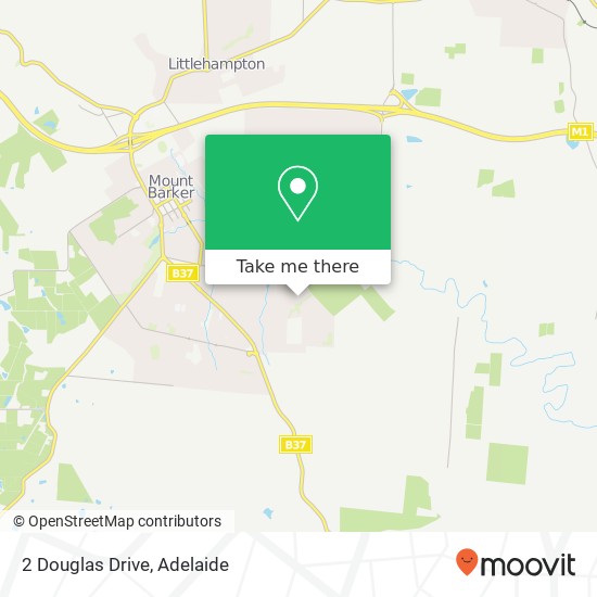 2 Douglas Drive map