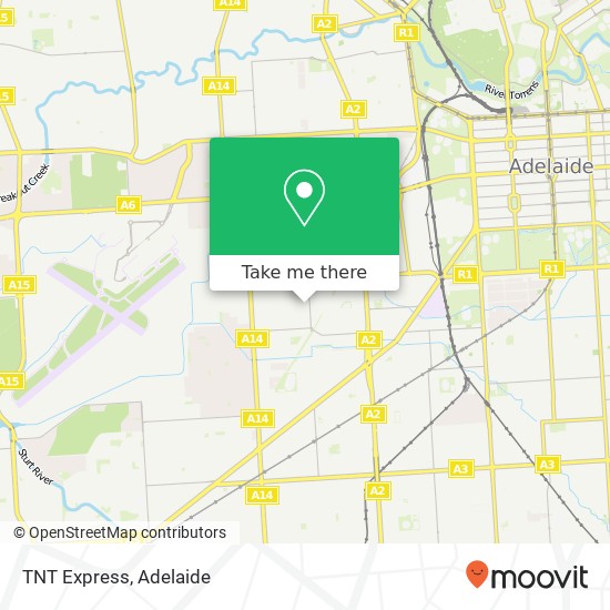 TNT Express map