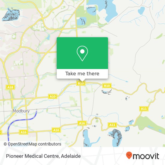 Pioneer Medical Centre map