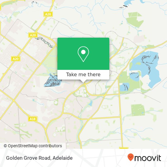 Golden Grove Road map