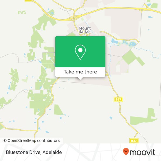 Mapa Bluestone Drive