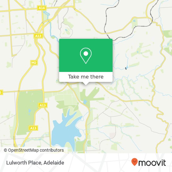 Lulworth Place map