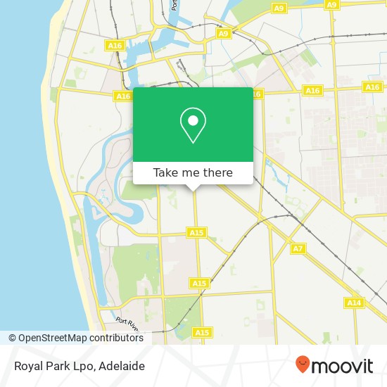 Royal Park Lpo map