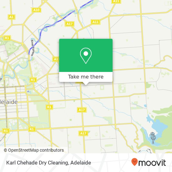 Mapa Karl Chehade Dry Cleaning