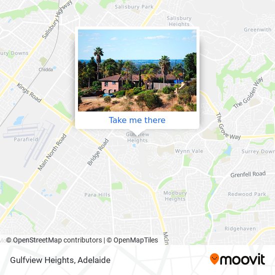 Gulfview Heights map