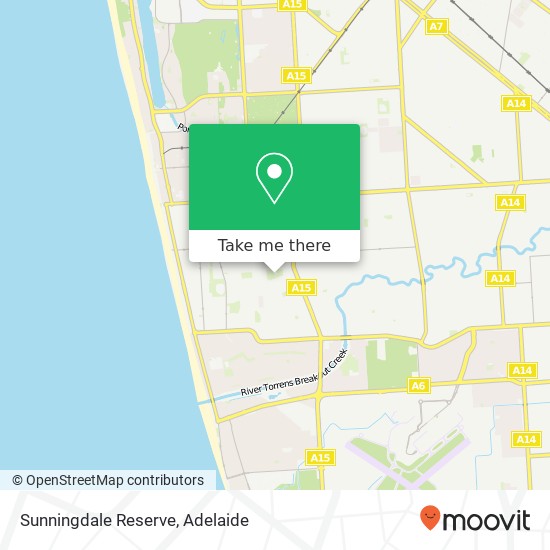 Sunningdale Reserve map