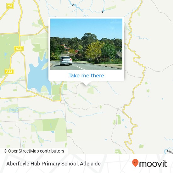 Aberfoyle Hub Primary School map