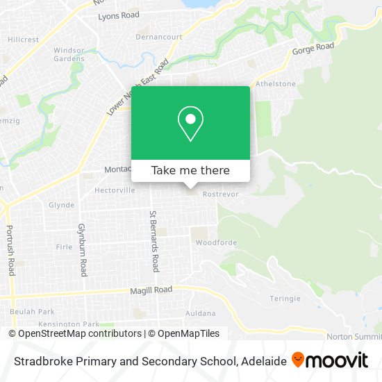 Stradbroke Primary and Secondary School map