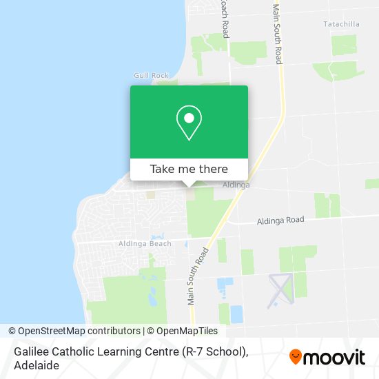 Mapa Galilee Catholic Learning Centre (R-7 School)