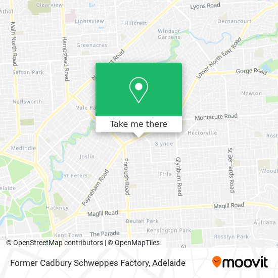 Former Cadbury Schweppes Factory map