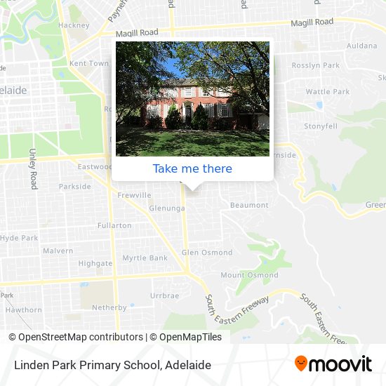 Linden Park Primary School map