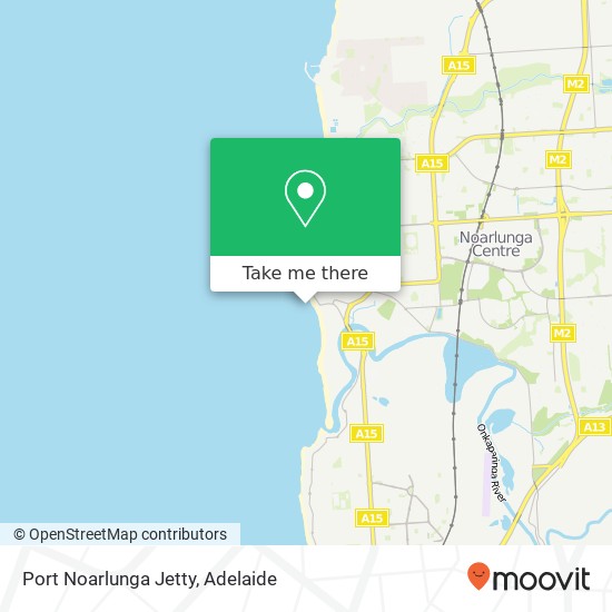 Port Noarlunga Jetty map