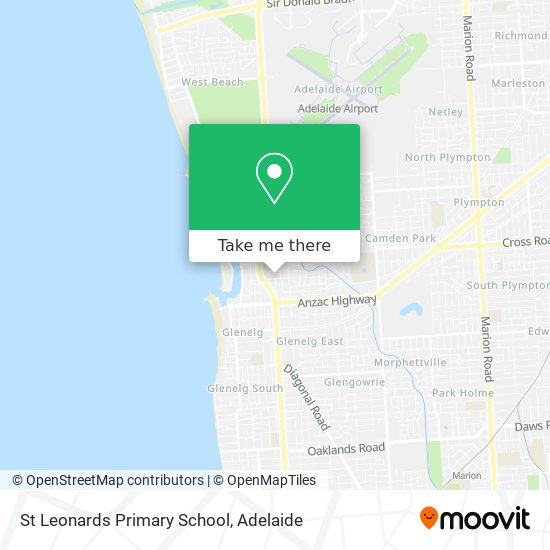 Mapa St Leonards Primary School