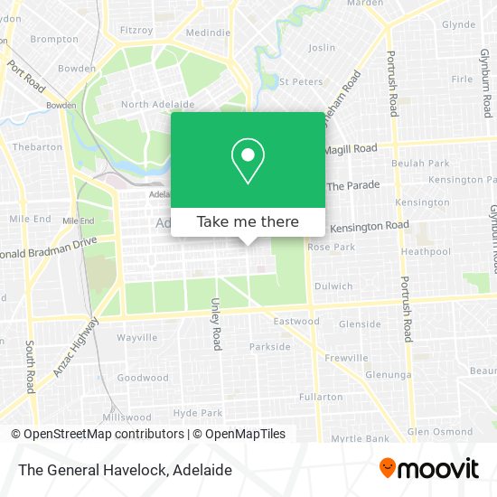 The General Havelock map