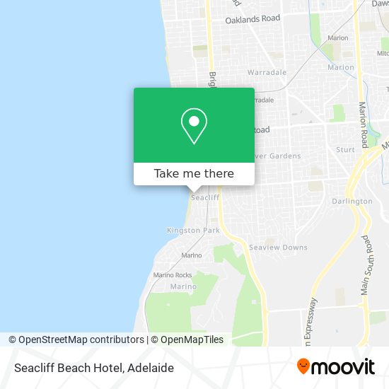 Seacliff Beach Hotel map