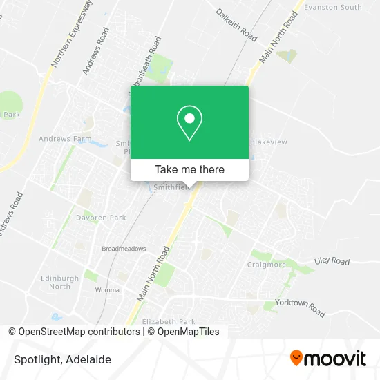 Mapa Spotlight