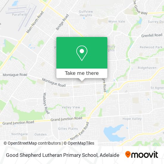Good Shepherd Lutheran Primary School map