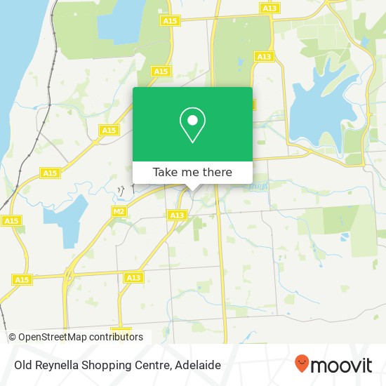 Old Reynella Shopping Centre map