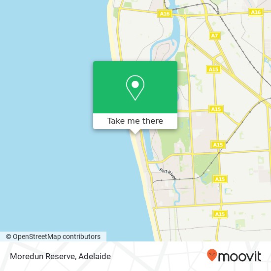 Mapa Moredun Reserve