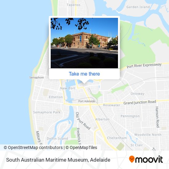 Mapa South Australian Maritime Museum