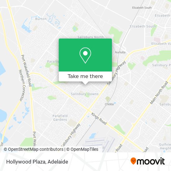 Mapa Hollywood Plaza